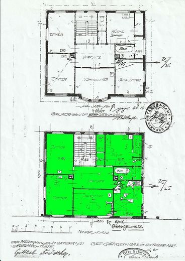 4 Zi. Whg.im 3 Fam.Haus mit Gartennutzung zur Miete im EG. in Giengen a.d.Brenz – WHG0240_Grundriss_EG