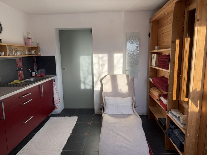 Haus für Individualisten + Genießer – Teeküche + Sauna