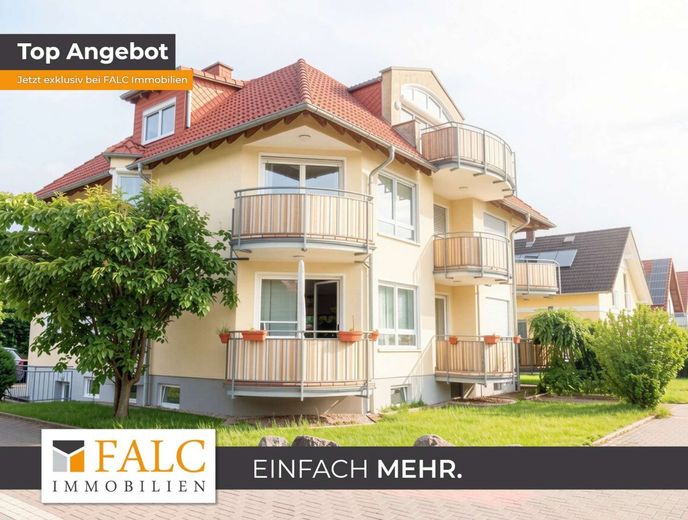 Tolle helle 3 Zimmer-Wohnung mit 2 Balkonen ruhige Lage – Tolles Haus - tolle Chance