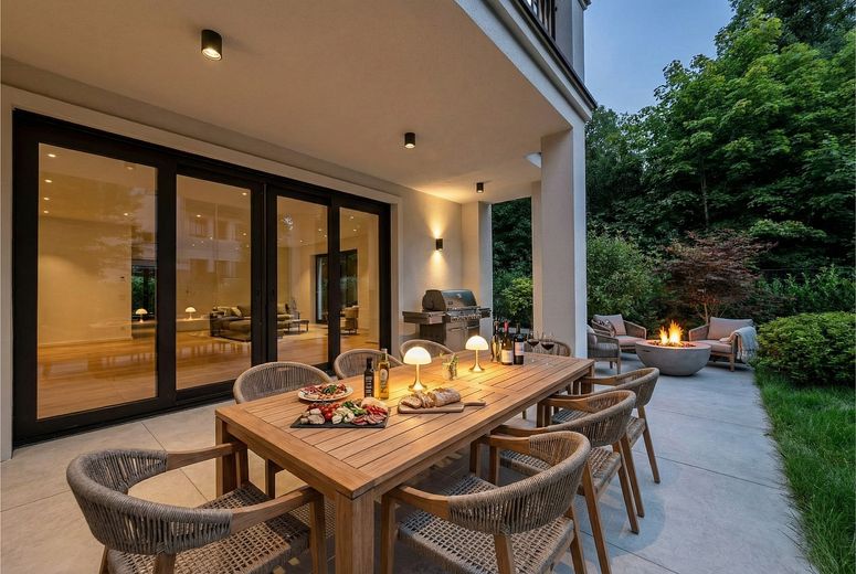 Elegantes komfortables Stadtdomizil / Erstbezug - fertiggestellt! – Sommerabende zum Genießen