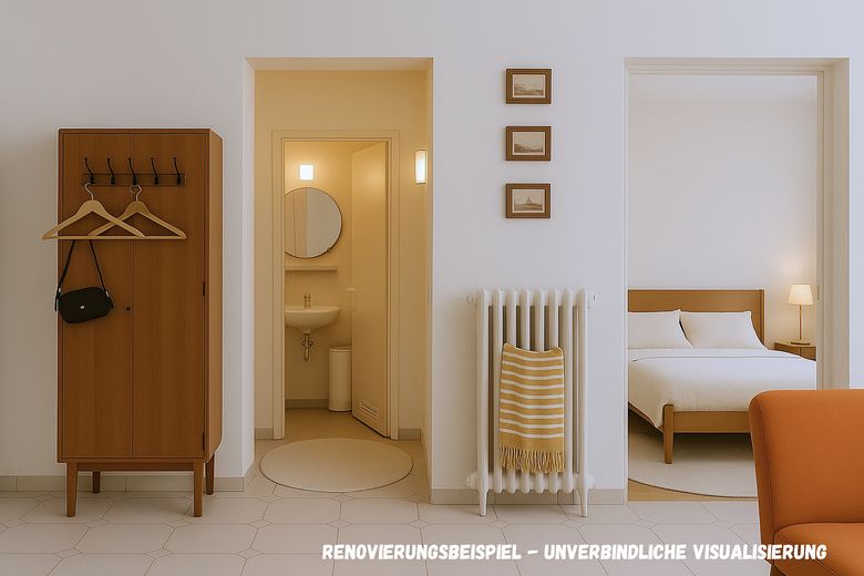 Renovierungsbeispiel Flur