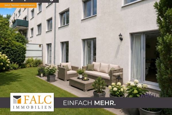 Mehr Grün fürs Investment – Terrassenwohnung mit Rundum-Garten