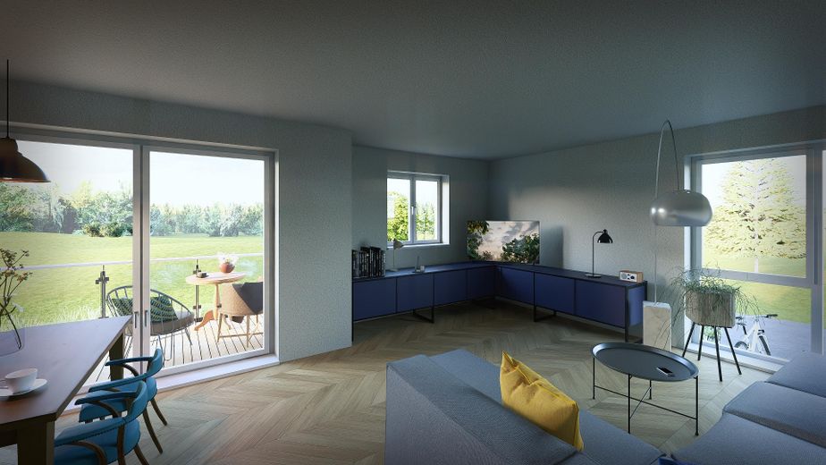 Wohnzimmer mit Weitblick