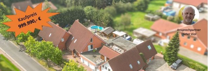 ***2 Wohn- und 2 Geschäftshäuser auf 2.234 m² großem Grundstück***
