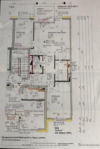 Ein Ort zum leben und Wohlfühlen- Eigentumswohnung in Tiergarten – Grundriss Werkplanung
