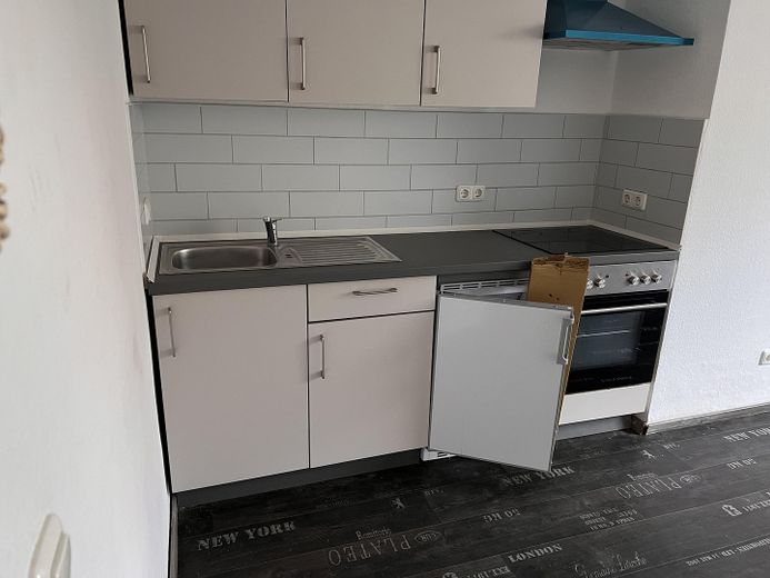 1-Zimmer-Wohnung in Springe (App 11b) – Die Küchenzeile