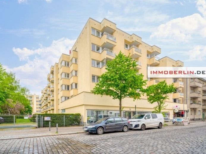 IMMOBERLIN.DE - Sympatyczne mieszkanie z loggią i windą w poszukiwanej lokalizacji dzielnicowej – Zdjęcie 1
