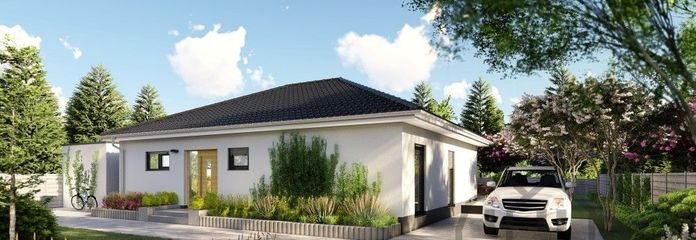Massivhausbungalow 118