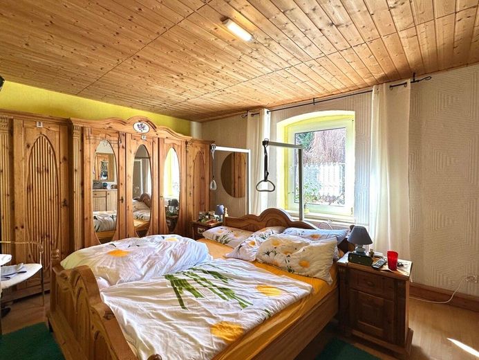 HORN IMMOBILIEN ++ gemütliches Zuhause in Wilsickow bei Pasewalk, ruhige Lage! – Schlafzimmer