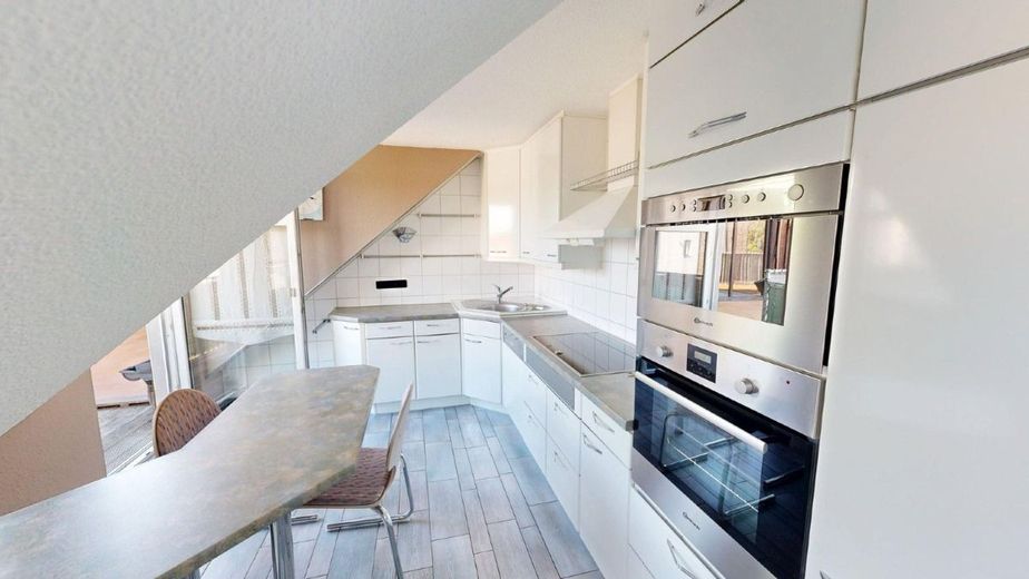Exklusive Maisonette-Wohnung mit großer Dachterrasse – Küche