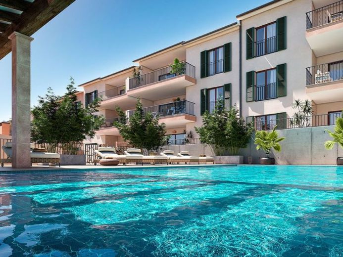 Appartements mit 2 Schlafzimmern, 2 Bädern, Klimaanlage, Gemeinschaftspool, Tiefgaragenstellplatz und Meerblick – फोटो 1
