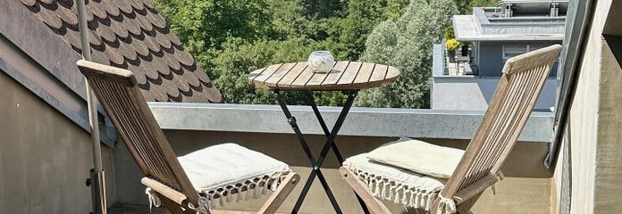 Blick Dachterrasse