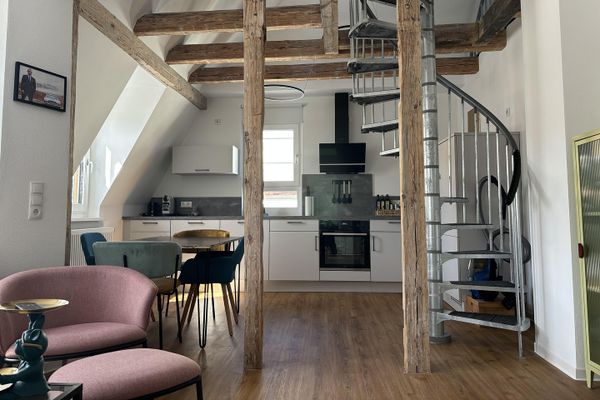 Czasowo - Stylowy umeblowany apartament w sercu Bambergu