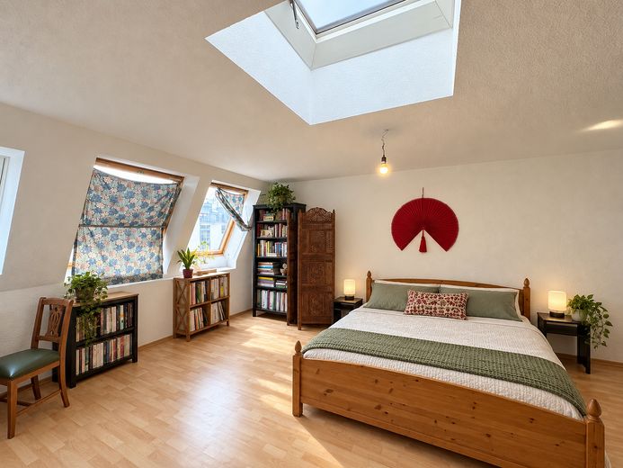 Maisonette 2,5 Raum in Stadtfeld Ost mit Balkon – Schlafzimmer