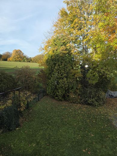 Hochwertiger 2-ZKB-Wohntraum, 2 Balkone, Feldrandlage, Provisionsfrei – Blick aus dem Schlafzimmer