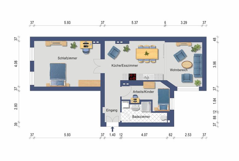 Zeitlose Eleganz trifft auf modernen Komfort - Sanierte 3 Zimmerwohnung am Schloss Charlottenburg – Foto 30