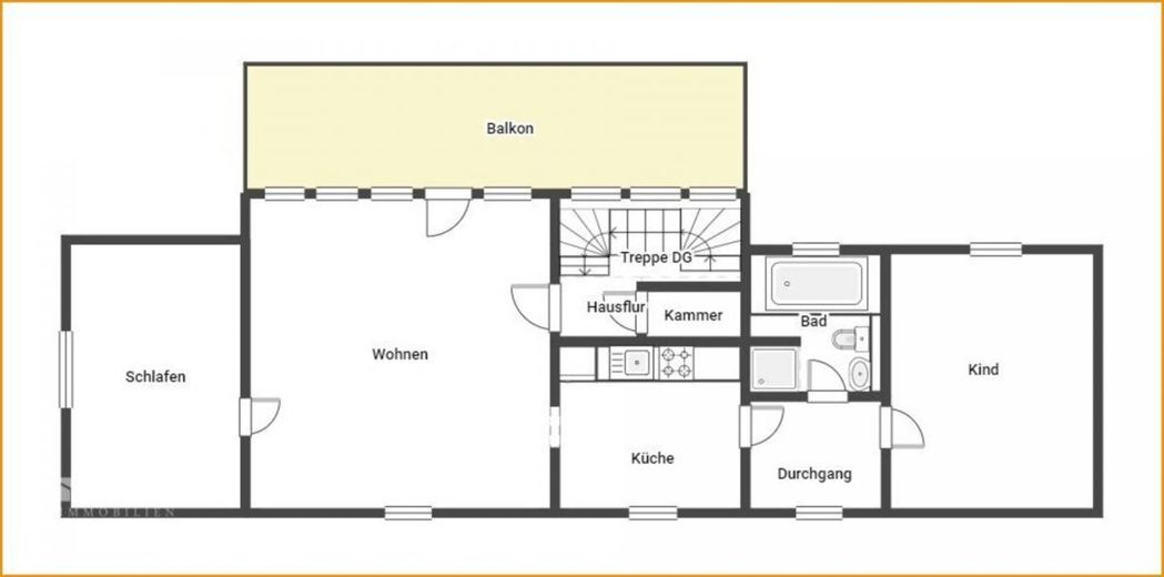 Dachgeschosswohnung