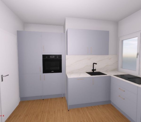 Küche wird am 15.12. montiert