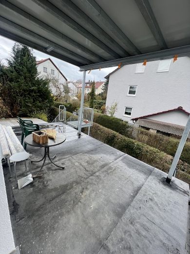 4 Zimmer Wohnung am Kuhberg – Terrasse 