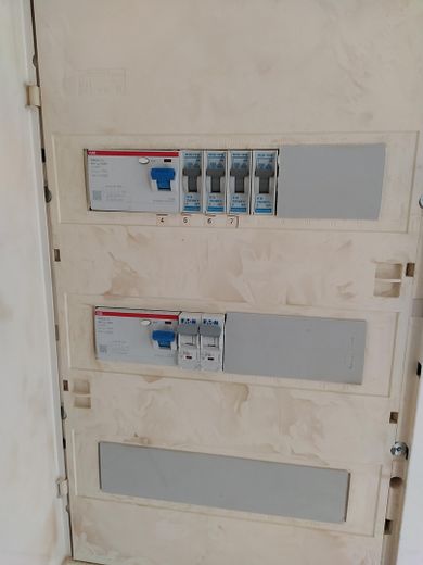 Sicherungskasten mit FI