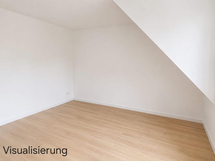 Prima occupazione dopo ristrutturazione di alta qualità – Splendido appartamento di 3 locali con 127 m² e ampio balcone soleggiato – Visualisierung Schlafzimmer