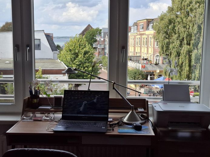 Aussicht v. Arbeits-/Gästezi.