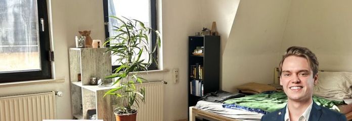 Vermietete 1,5-Zimmer-Wohnung in Augsburg nahe Wertach mit Holzofen | 35 m²