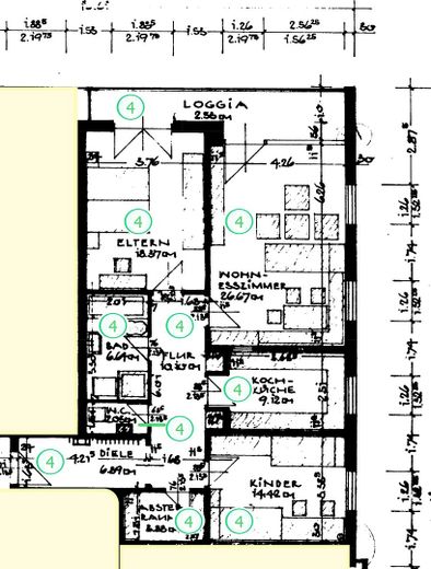 Schöne helle 3 Zimmer Wohnung im Zentrum vermietet oder unvermietet – Foto 16