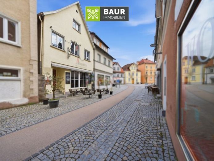360° | Affascinante casa di città (ristorazione) in posizione centrale privilegiata a Bad Waldsee – Foto 1