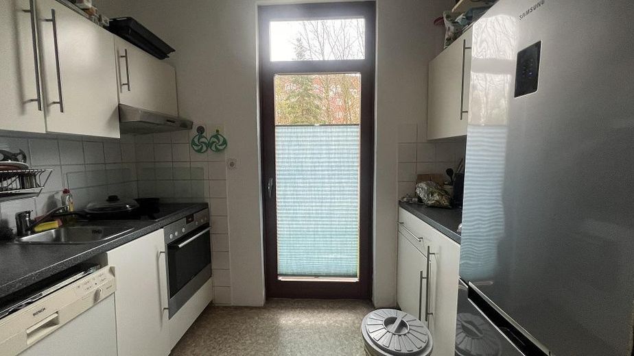 Küche mit Austritt Terrasse