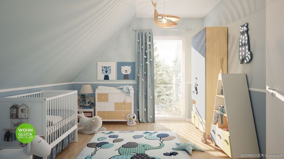 Neubau - Generationenhaus mit 2 Einheiten in Dieburg – Kinderzimmer