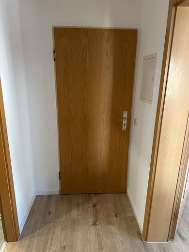 Appartement attrayant en première occupation, aux finitions haut de gamme, disponible immédiatement – Eingangstür