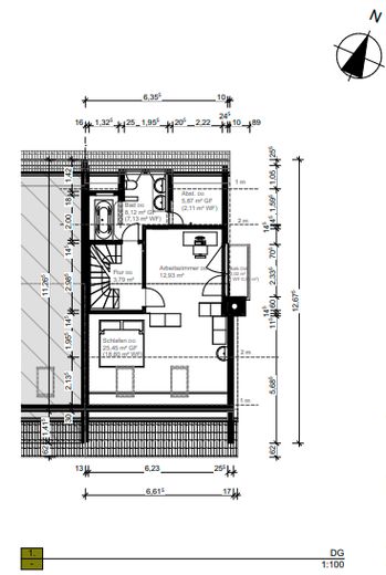 Grundriss Dachgeschoß