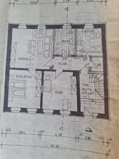 Wohnungsaufteilung