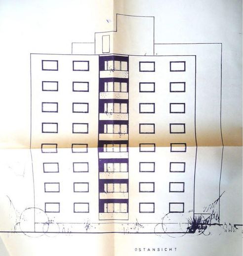 Ostansicht Hinter der Mühle