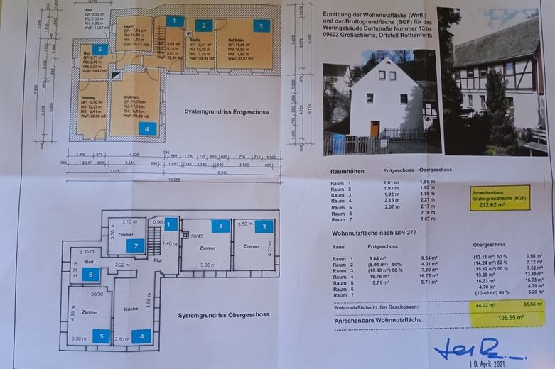 Großzügiges freistehendes Einfamilienhaus mit Garage in Rothenfurth – Foto 11
