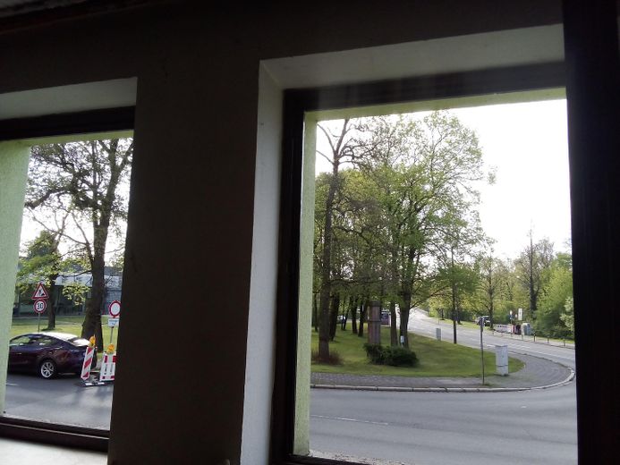 Ausblick vom Wohnzimmer