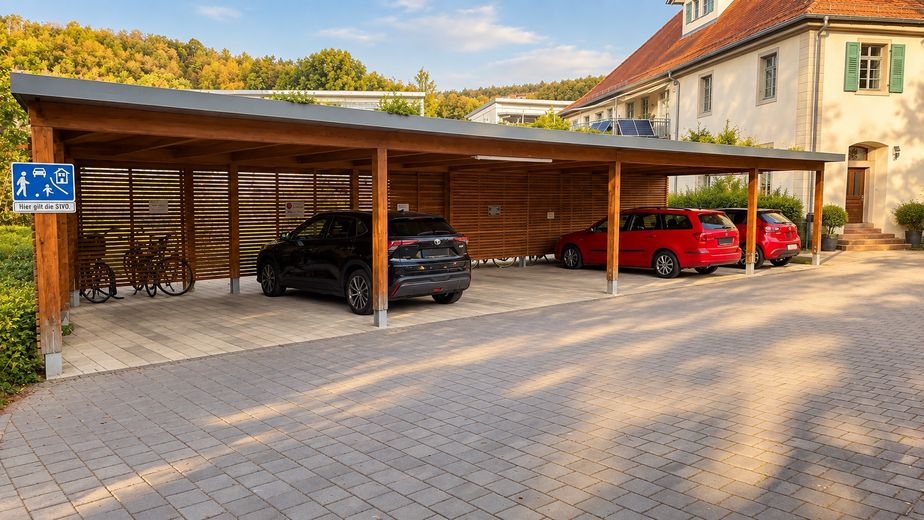 Жильё у курортного парка – eigner Carport