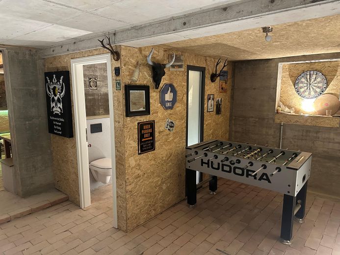 Exklusive Designvilla mit Panoramablick+Einliegerwohnung – Luxus, der Maßstäbe setzt – Keller Hobbyraum