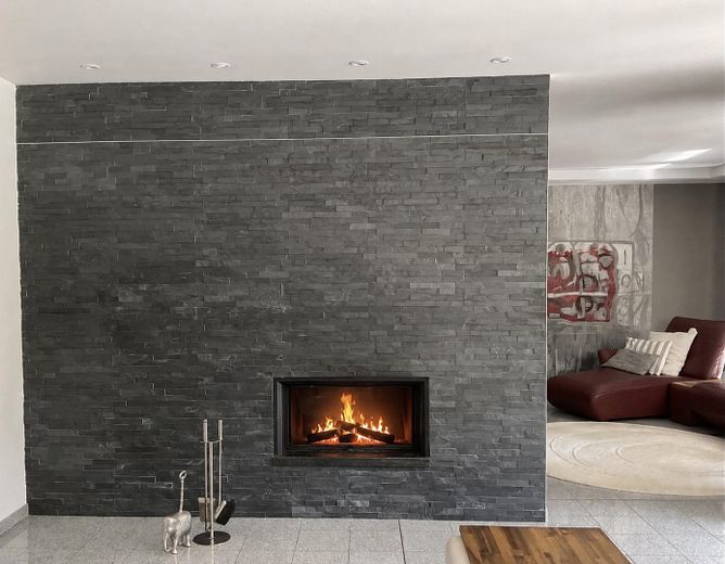 Wasserführender Kamin