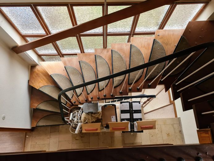 Treppe zum OG
