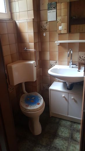 Doppelhaushälfte zentral, und doch im Grünen – Gästetoilette