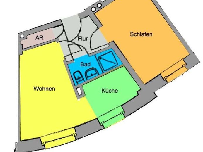Przytulne mieszkanie z oddzielną kuchnią i schowkiem! – Zdjęcie 1