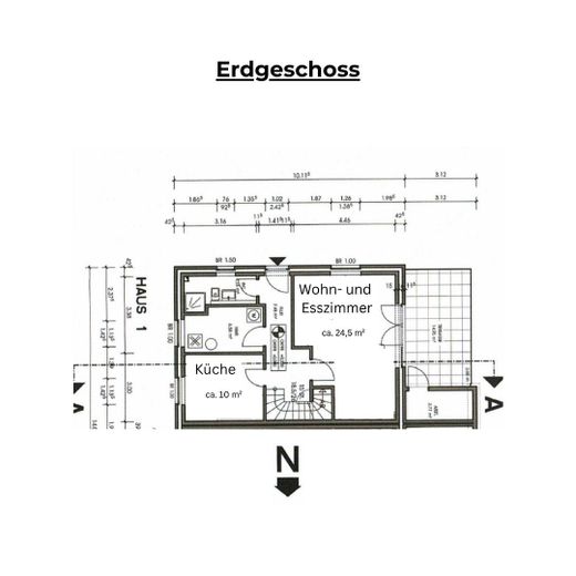Grundriss Erdgeschoss