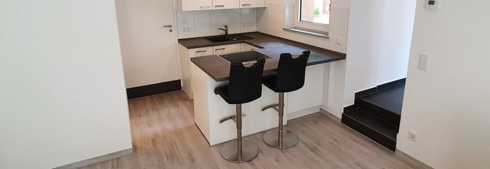 Wohnzimmer mit Küche Foto 1v6