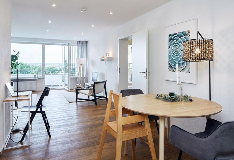 Blick ins Wohnzimmer