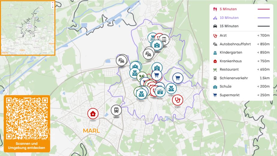 Baugrundstück in Marl-Hüls - Ihre Chance für den maßgeschneiderten Neubau – Mikro- und Makrolage_Marl