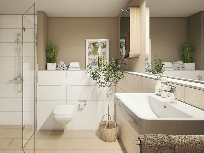Großzügige Familienwohnung | 2 Loggien | 2 Bäder | HWR | PV & Wärmepumpe | Smart-Home | TG |Aufzug – Foto 1
