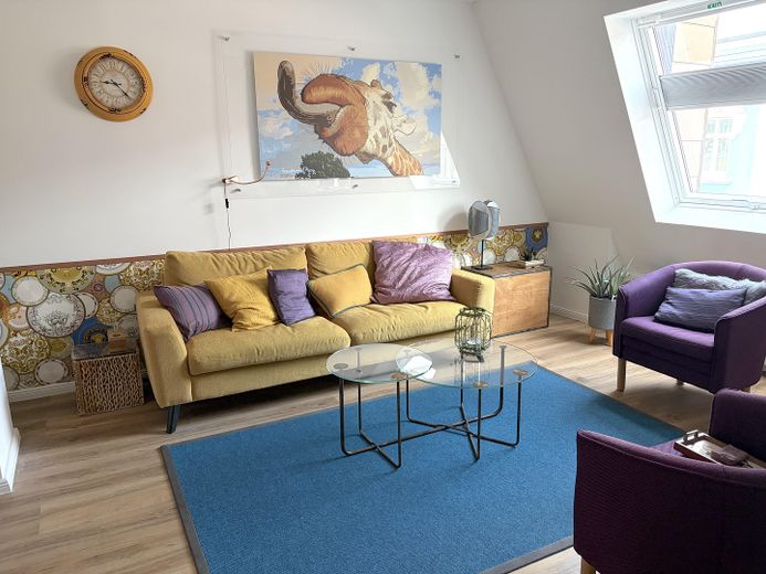 Komisyonsuz. Flensburg'daki Duborg'da fiyort manzarası. 3 odalı daire – Arbeitszimmer