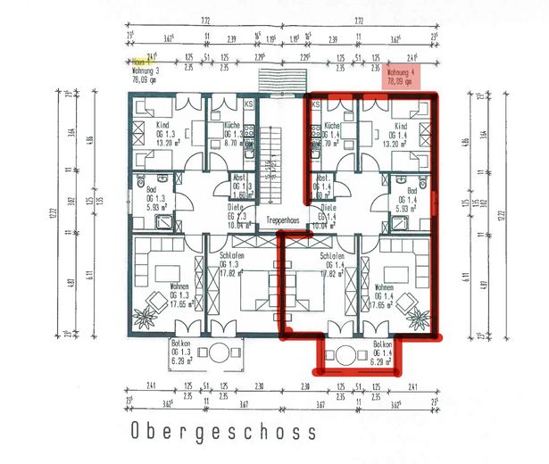3-room apartment with balcony and fitted kitchen for rent in 93491 Stamsried – Photo 38